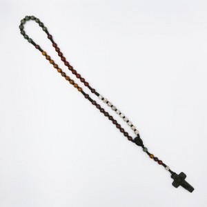 [812422] 5단묵주(6mm)  팜나무  / BA