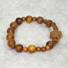 [813135] 팔지묵주 올리브 8mm / BA