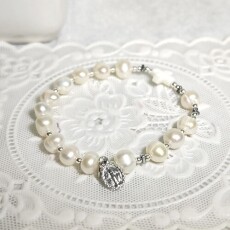 [813611]  팔찌묵주 / 론델형 진주 8mm