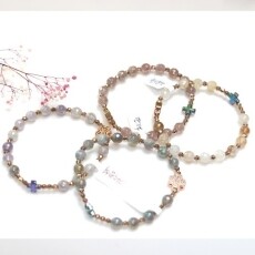 [813651] 컷팅천연보석알 컷팅로즈골드헤미타이트/ 6mm/ RN