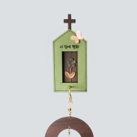 [830019] 말씀 십자가 문종 [이 집에 평화-그린] / RO